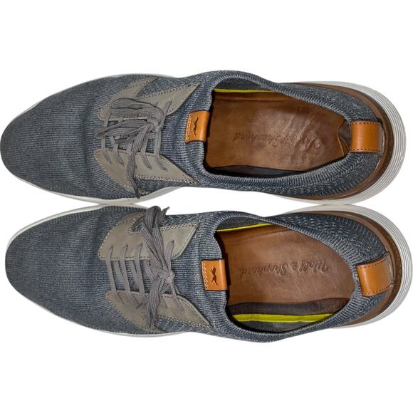 Wolf & Shephard Gray SWIFT KNIT Derby Sneakers     Size:  US 12 - Picture 5 of 8